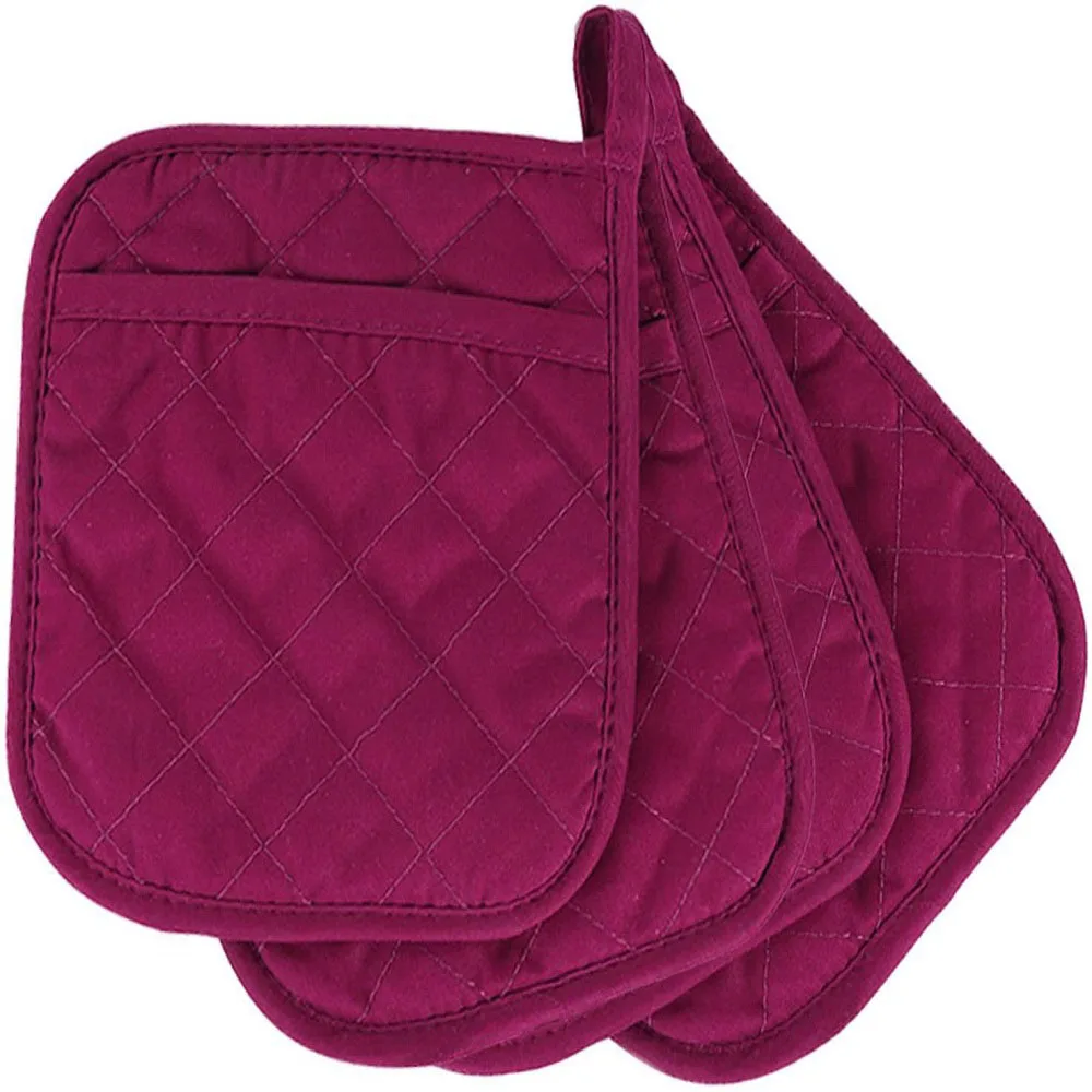 Eco Friendly & Safe Pot Holder Suitable For All House Hold Ovens 100% Pure Cotton Pot Holder Used To Cooking Baking Stylish