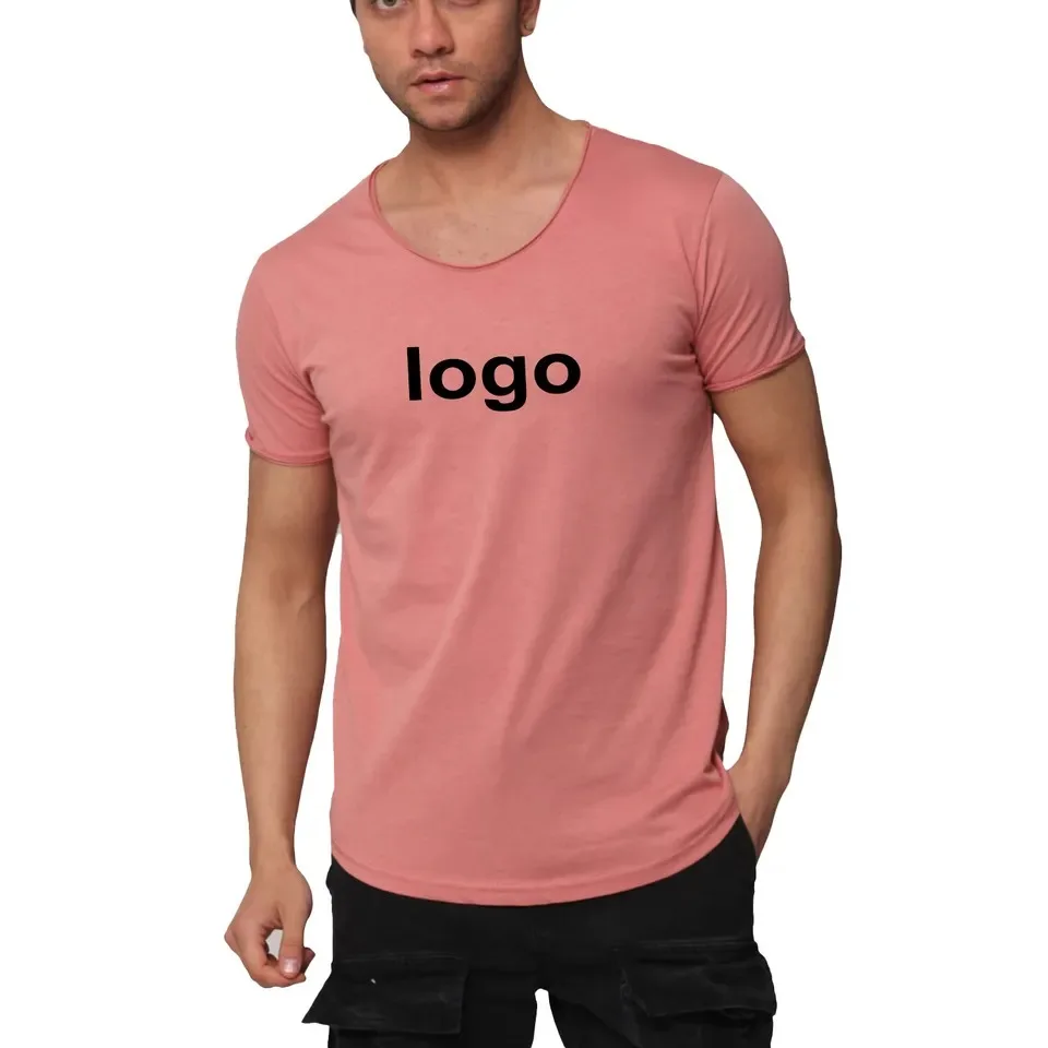 Breathable Short Sleeve Casual Clothes Men T-shirt New year Fashion For Men