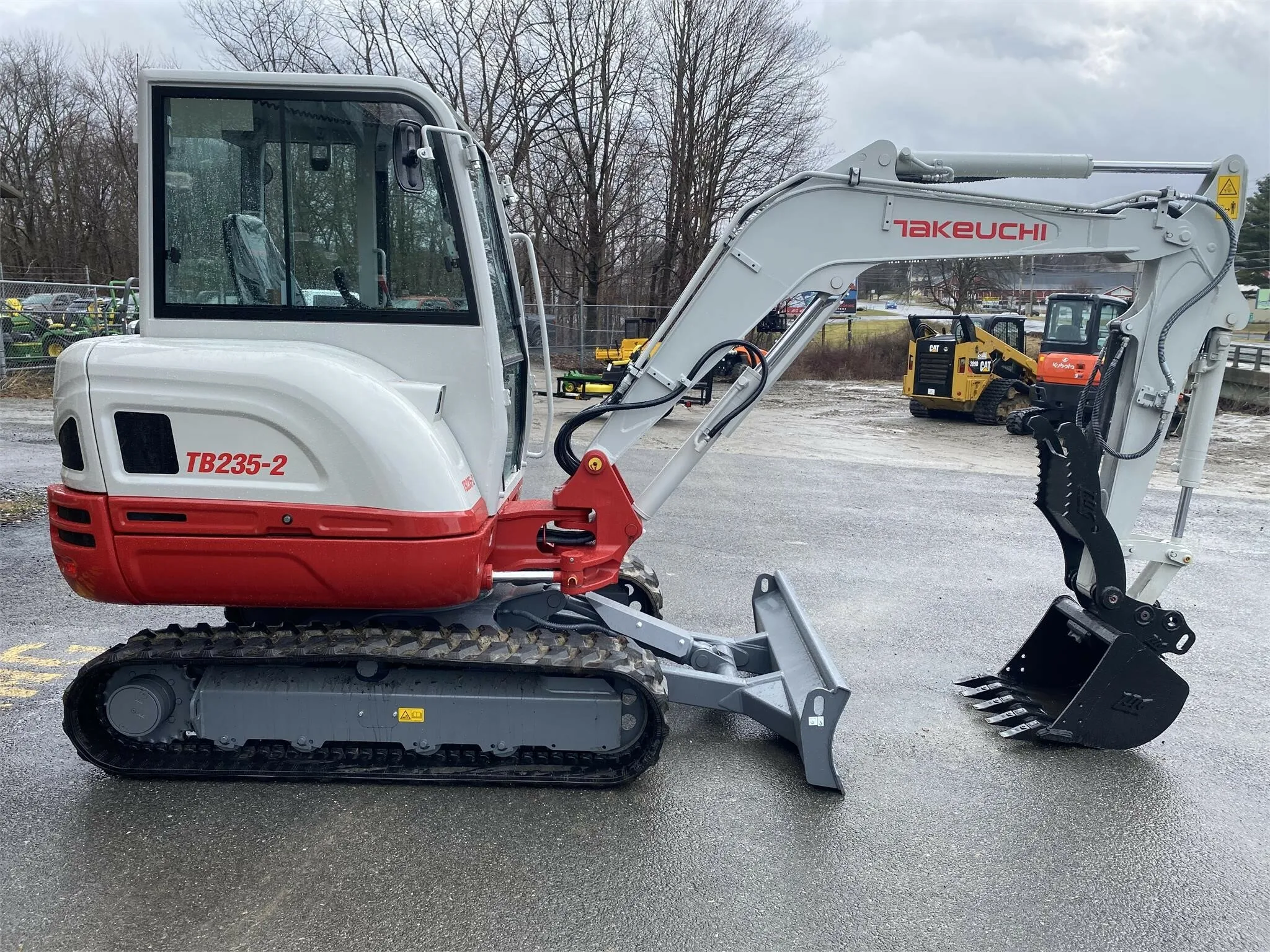 2021 Takeuchi TB235-2 Mini Excavator