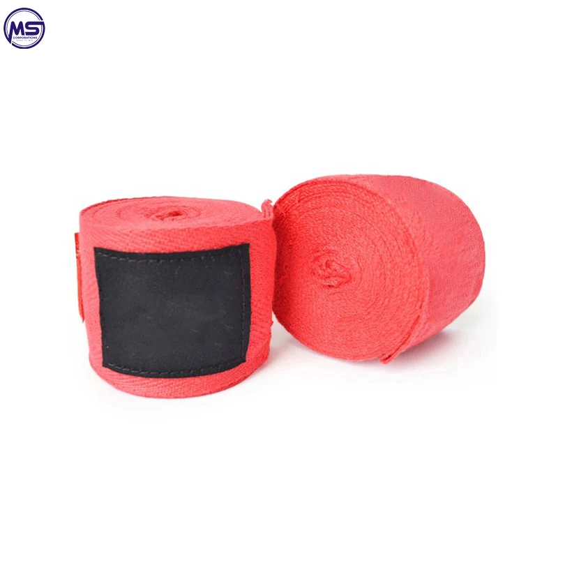 Custom Logo Hand Wraps Boxing 2023 Polyester Material Boxing Safety Hand Wraps In Multi Color