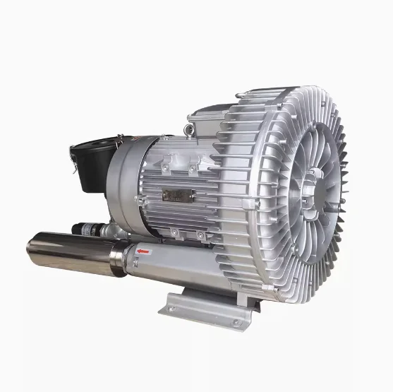 Router air-cooled vacuum pump 5.5kw7.5 9KW for woodworking cutting machine strong vortex air pressure vacuum pump