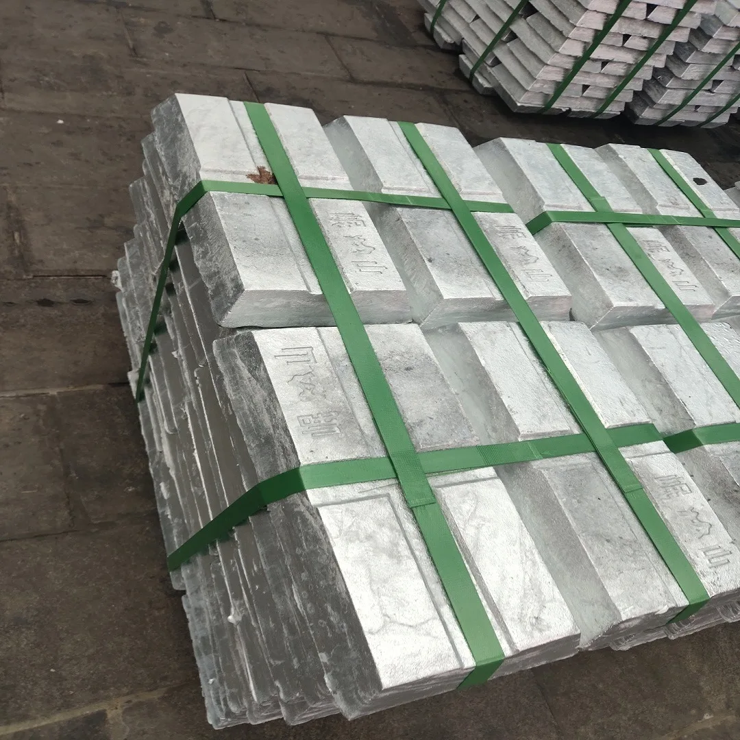 Factory supply raw metal zinc ingot 99.995 with low price