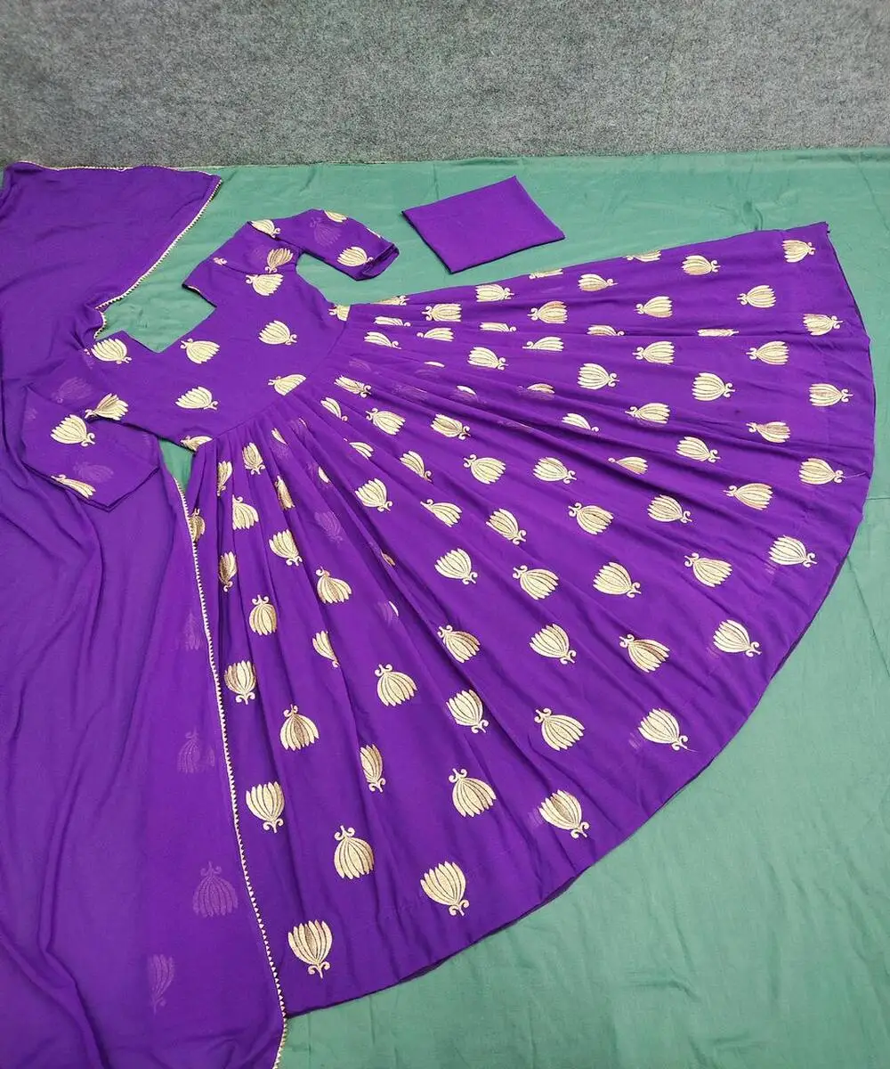 Attractive Designer Party Wear Ladies Wear Stone Work Indian Seasonable Silk Heavy Embroidered Women Adults India & Pakistan 500