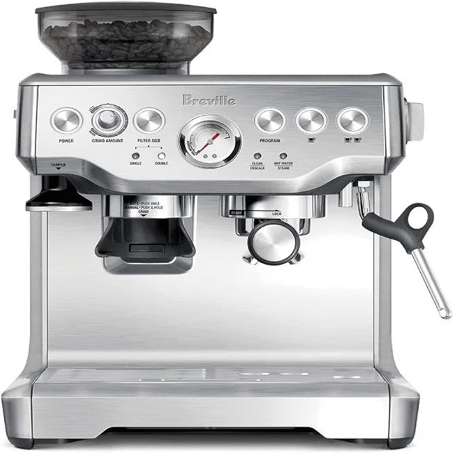 Кофемашина BES870XL Barista из нержавеющей стали