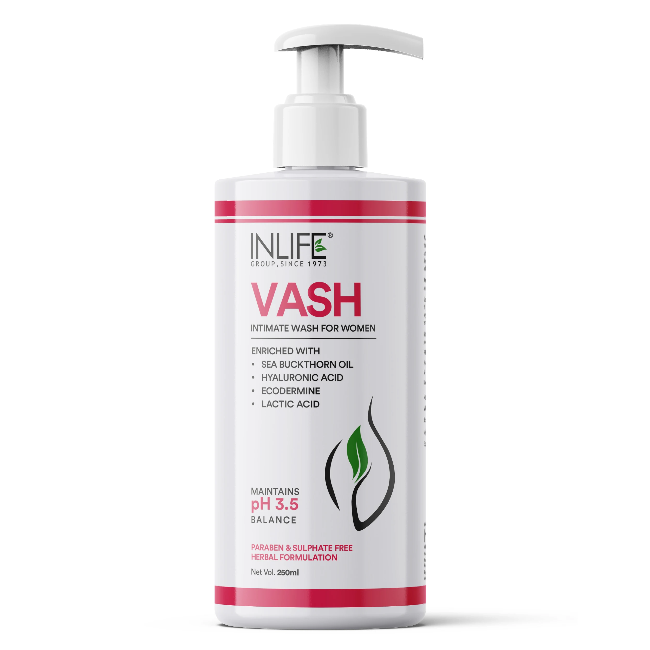 Purchase 250 ml Natural Vaginal Wash Gentle Cleansing with Ayurvedic Ingredients for Feminine Hygiene
