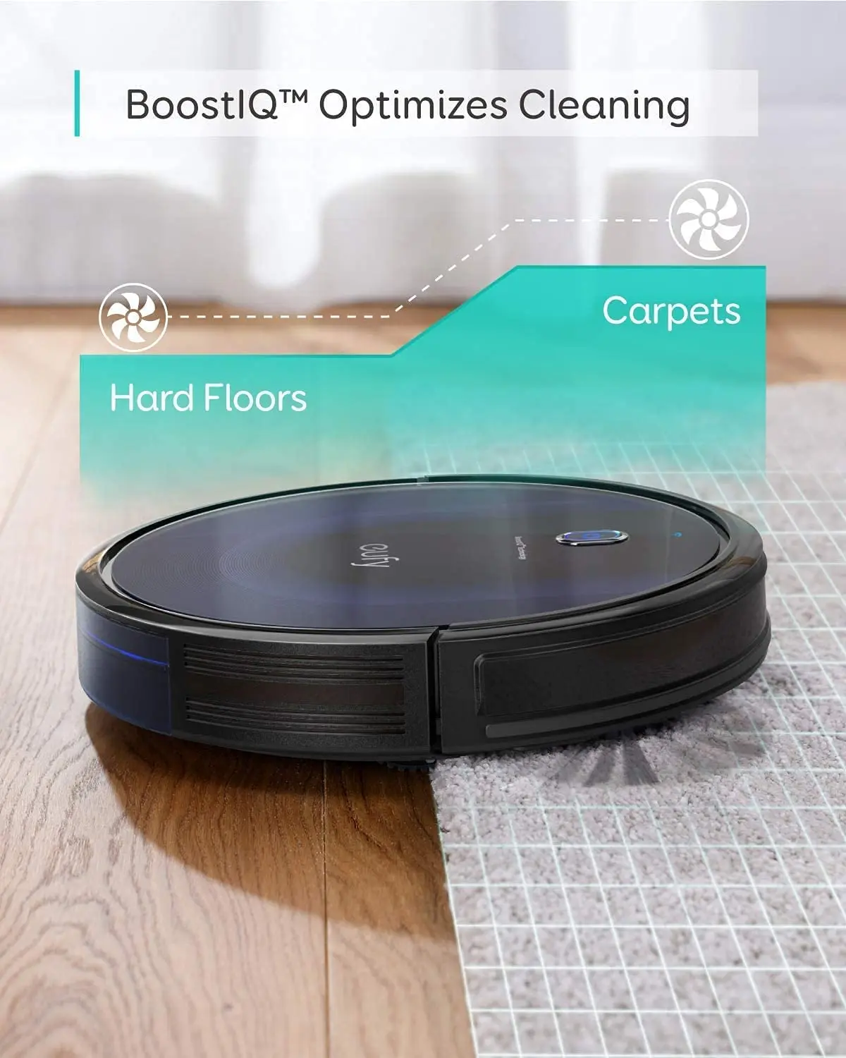 Hotel Automatic Cleaning Robot Vacuum Wet and Dry Eufy BoostIQ RoboVac 15C MAX Wi-Fi Connected Super-Thin 2000Pa Suction Quiet