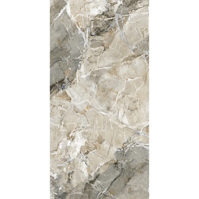 High resolution marble look 600x1200 polished porcelain glazed vitrified tiles from made in india Arkiton company