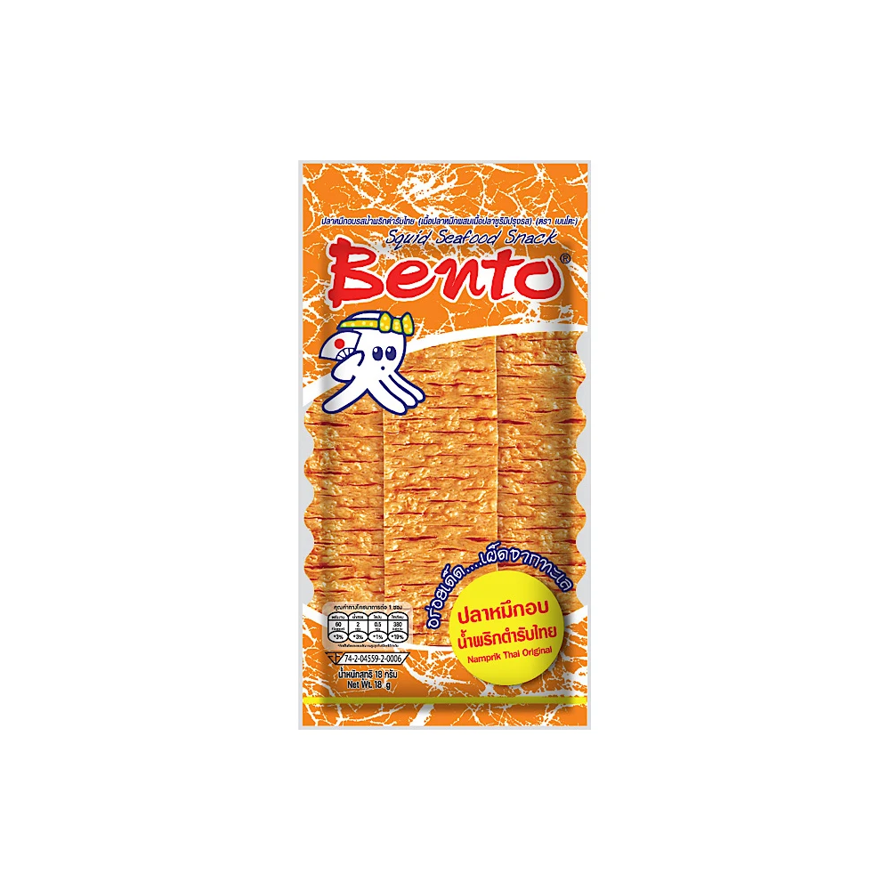 Bento Squid Snack Sweet&Spicy Flavoured From Thailand