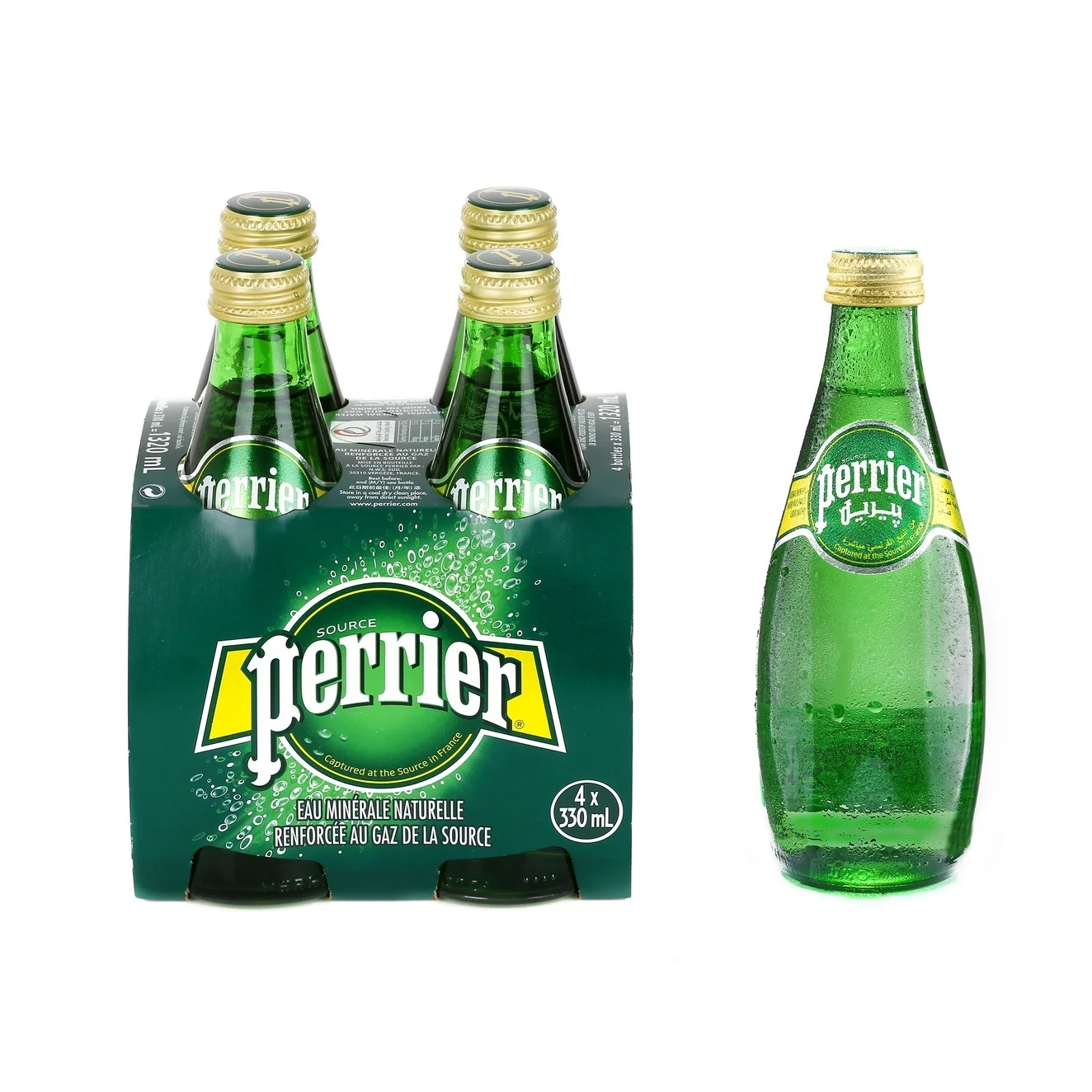 Высококачественная газированная природная минеральная вода Perrier 330 мл, 500 мл, 700 мл по низкой цене