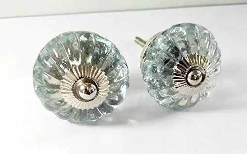 Direct Factory Supply Antique Style Glass Door Knobs for Furniture Decoration Available in Export from India