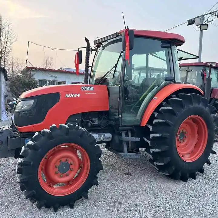 Hot Sale 4wd 4x4 70hp 95hp 100hp Mini Farm Tractors Used Kubota Agriculture Farm Machinery Cheap Farm Tractor For Sale
