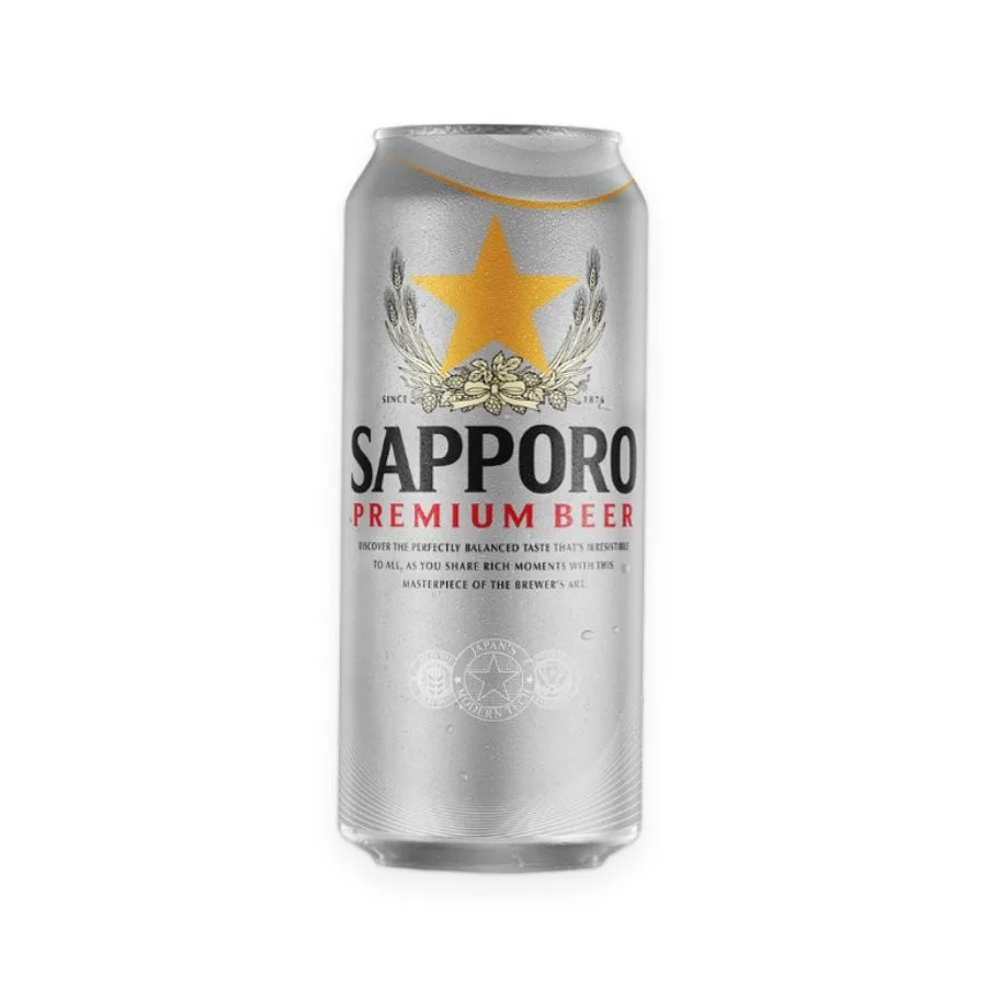 High Quality SAPPORO Premium Beer 500ml Sapporo Special Steam Beer a Variety of Refreshing Tastefulness
