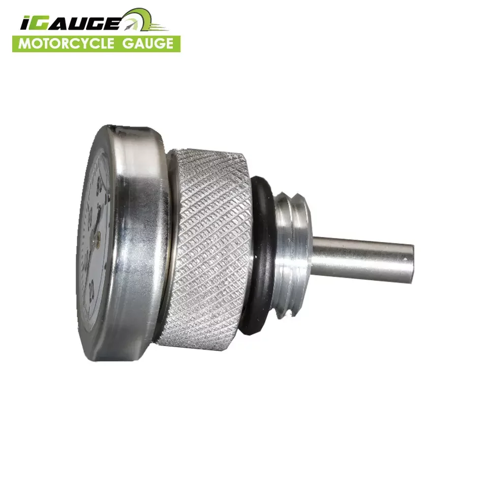 38mm Motorcycle Dipstick Oil Filled Oil temperature 270 degree sweep