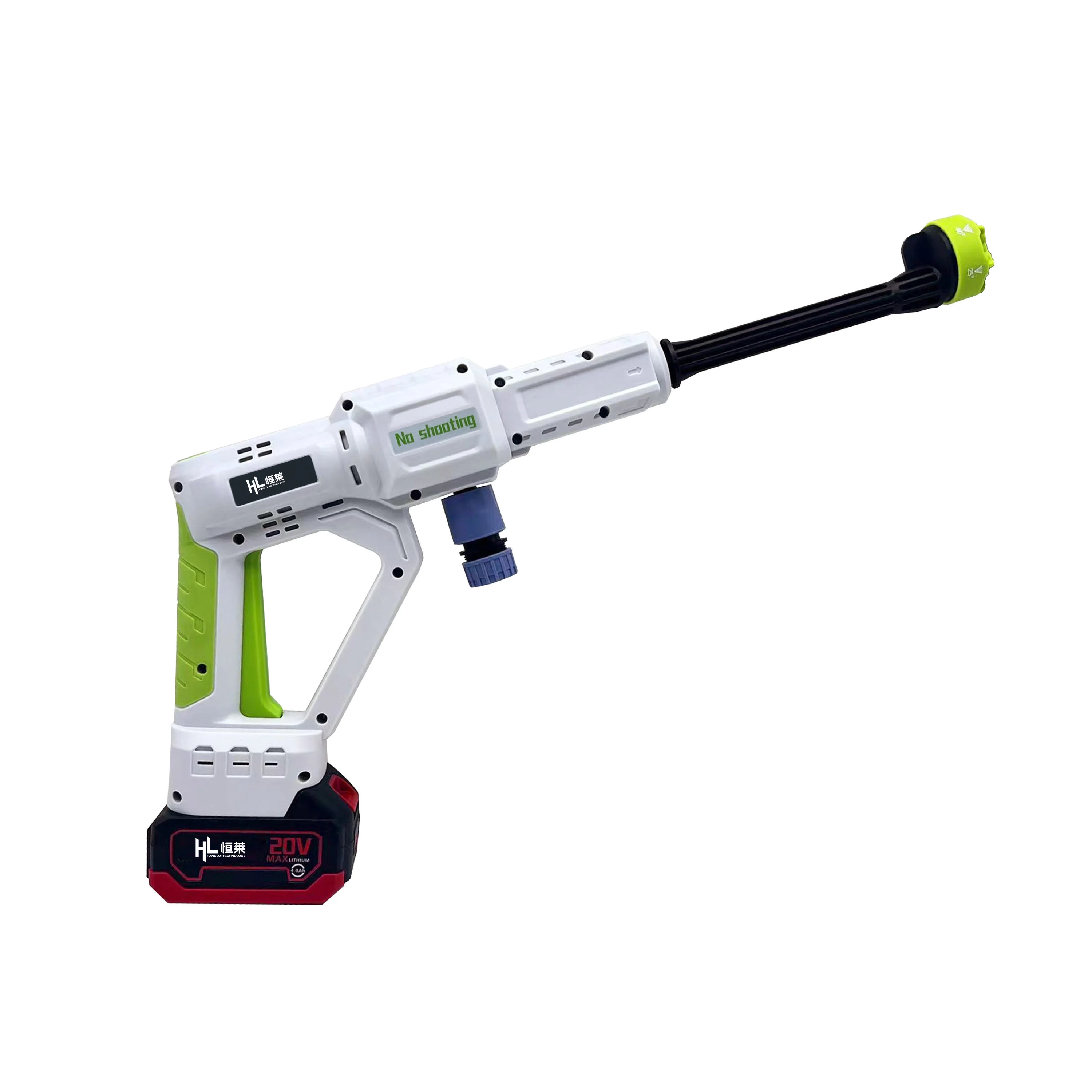 HengLai 20v High Pressure Cordless Car Washer Wireless Car Washer Machine Portable Car Washer High Pressure