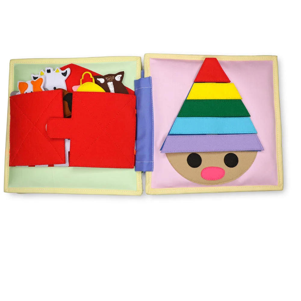 toddlers Busy Books montessori baby quiet felt books kids Develop Learning Skills Quiet Book for Toddlers