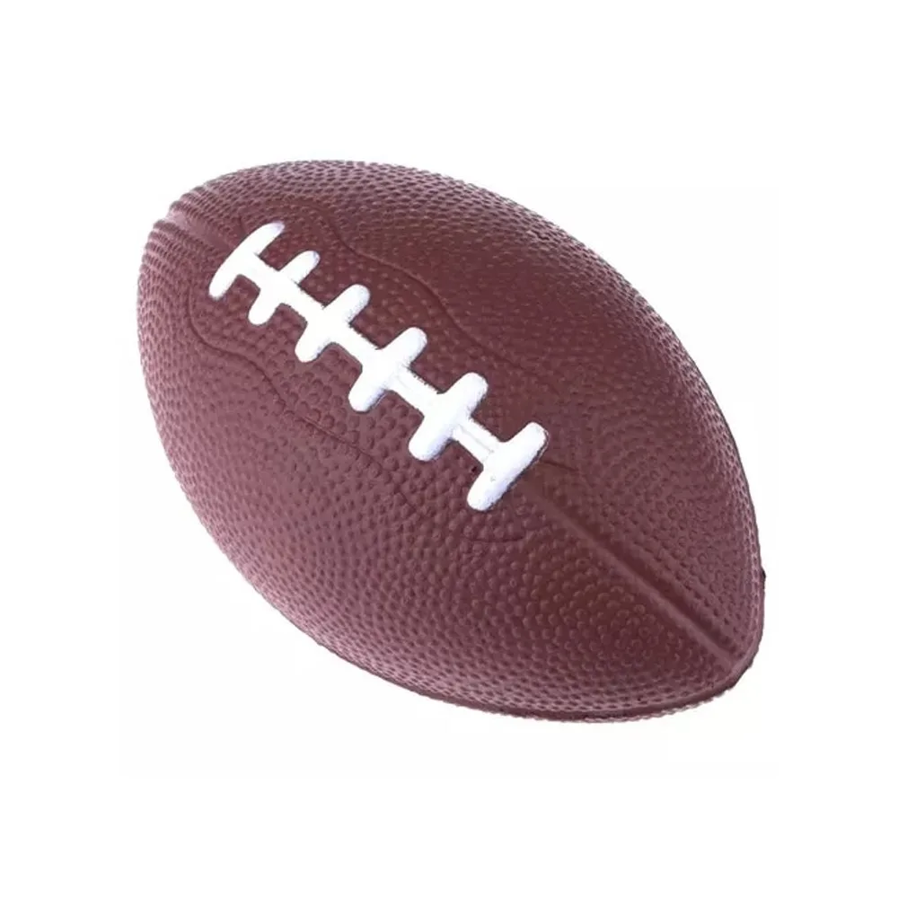 PU Rugby Ball Foam Brown Anti-Stress Rugby Soccer Squeeze Ball Toy Outdoor Training F9 American Football
