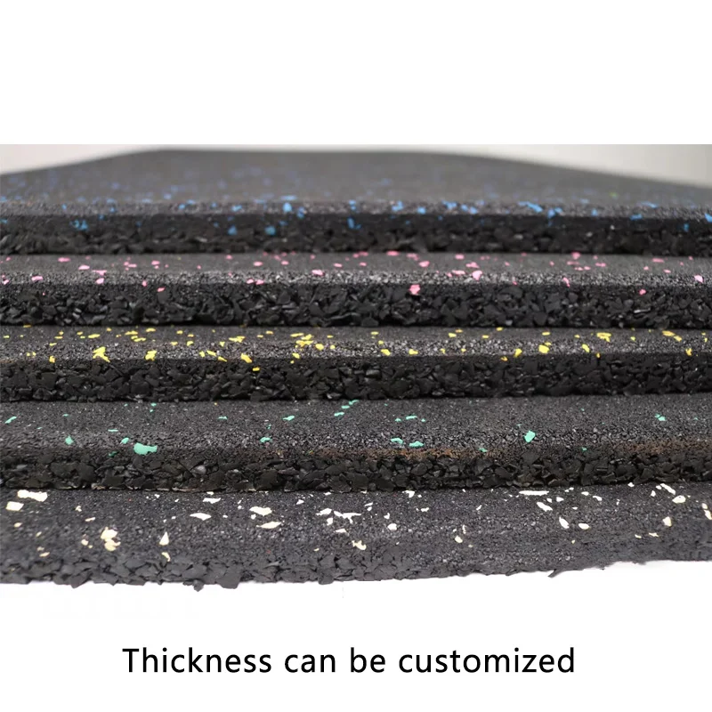 Anti-slip Rubber Tile Flooring School Gym Rubber Flooring 20mm Gym Mat Rubber Flooring