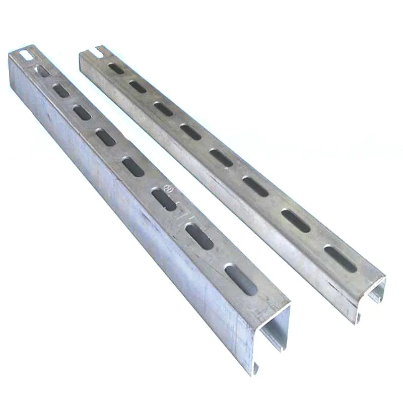 Factory Price Ventilation Air GI Duct Galvanized Perforated C Channel Slotted Standard HDG Strut Channel for HVAC System