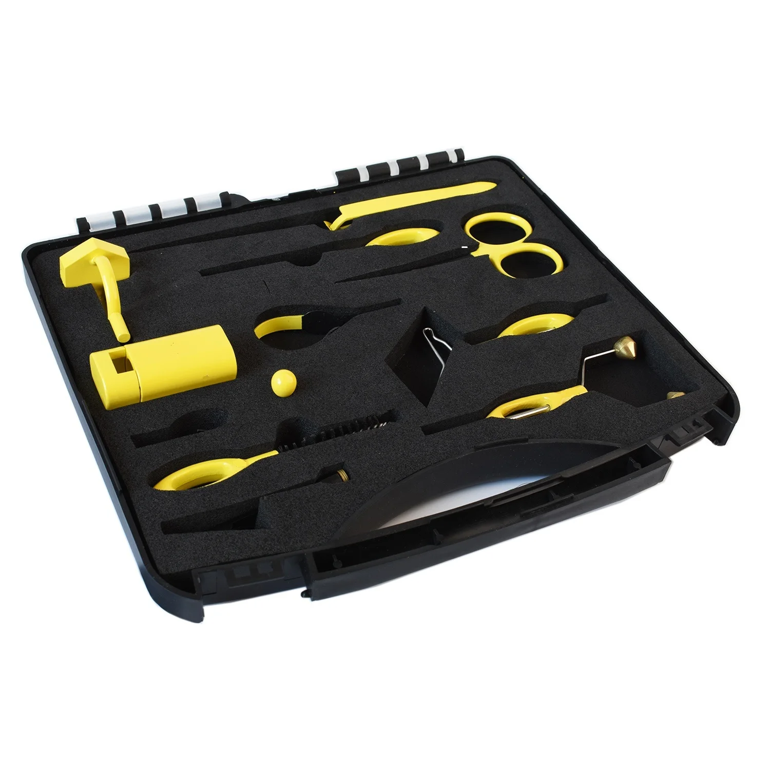 Fly tying tools kit complete oem service customized private labelling fishing accessories fly tying tools set