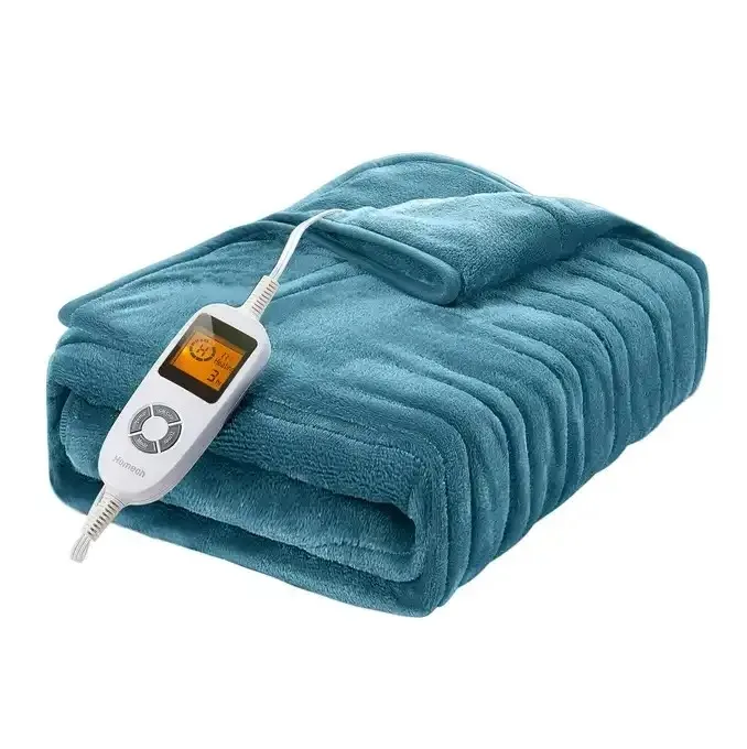 Buy Electric Heated Blanket Heating Mattress Dual Temperature Dual Control Compliant home textiles throw blanket in France