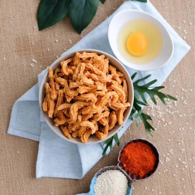 Halal Real Prawn Crispy Prawn Cracker Seafood Snack Unique Recipe Kerupuk Muruku Malaysia Fried Snacks Wholesale Bulk OEM