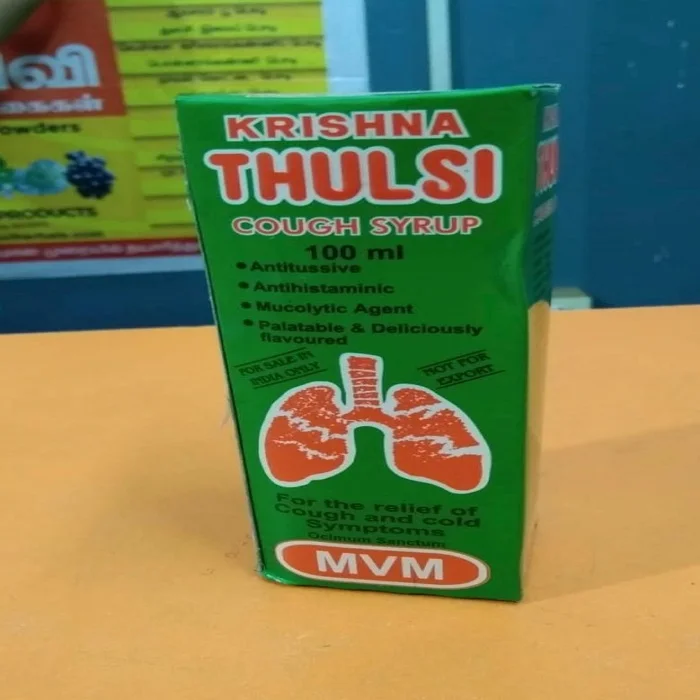 Krishnathulsi Cough Syrup for Better Health System at Reasonable Prices with Top Premium Grade Quality