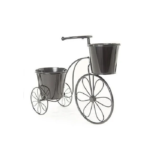 Showcase Dinning Desk Decorative Countertop Planter Flower Pot Stand Good Garden Giftware Amazing Wheel barrow Famous Planter