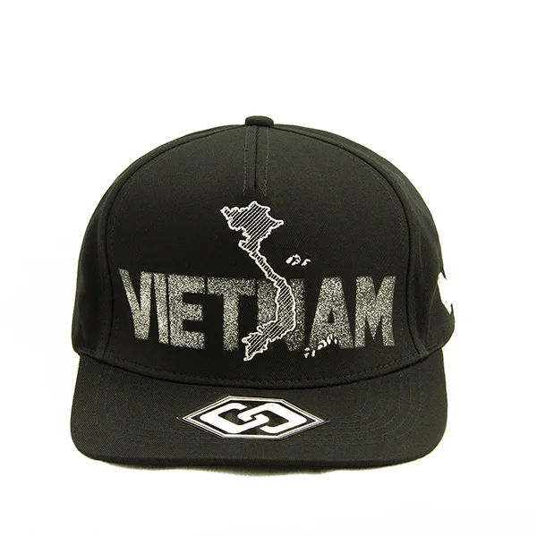 Vietnam Factory ODM Customized Flat Brim Embroidery Snapback Caps Custom Hats With Logo Cap Hip Hop Caps For Men