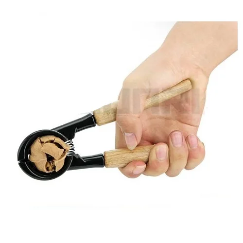 Wholesale Nutcrackers Wooden Nutcracker, Walnut Cracker Opener Nut Funnel, Plier Sheller Tool Kitchen Accessories