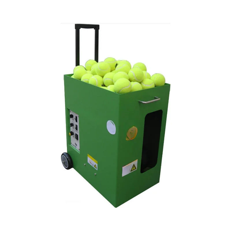 WHOLESALE Portable Tennis Ball Machine, Adjustable Speed 20-110 km/h, 120 Balls Capacity