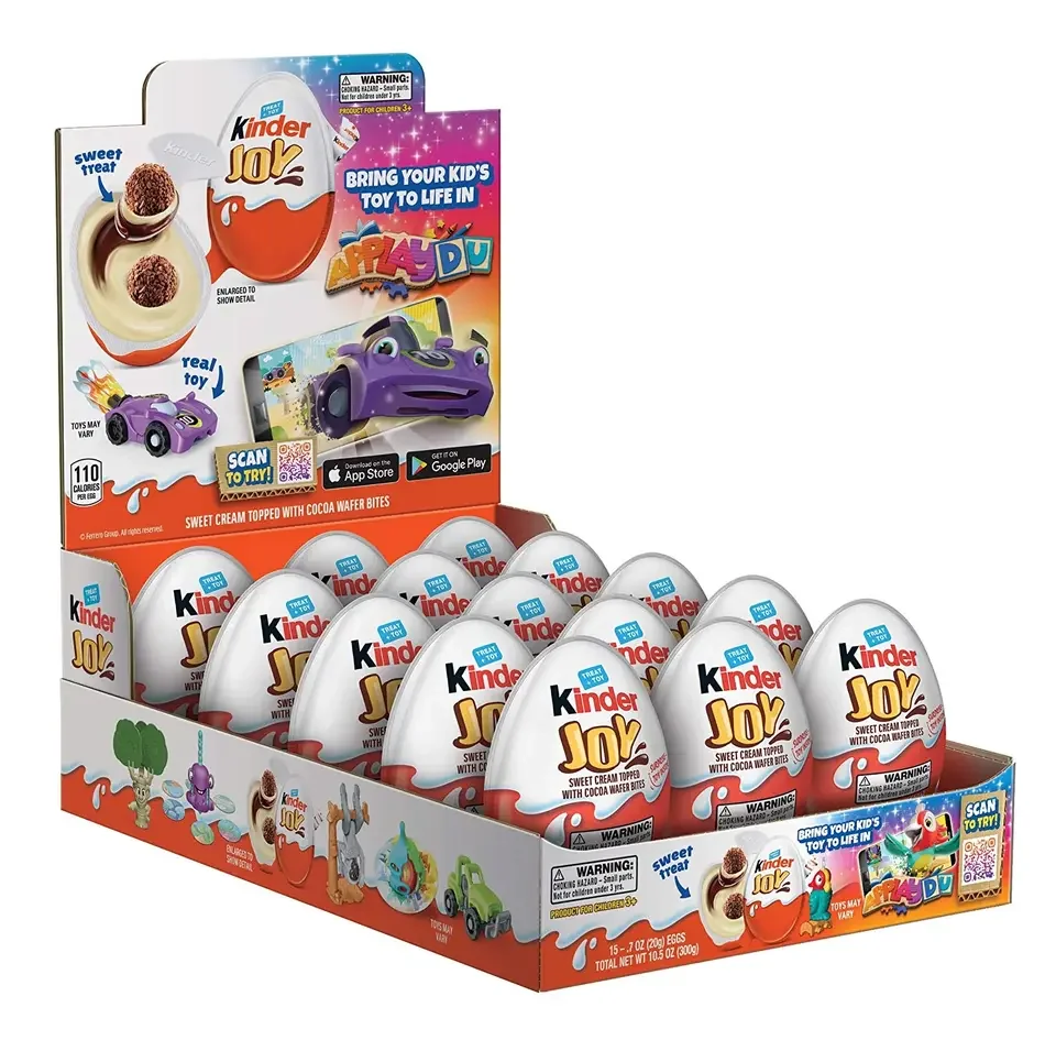 Оптовая продажа Kinder Joy шоколадное яйцо молока из нержавеющей стали Шоколад здоровый экзотические коричневый Горький шоколад ferrero rocher choc