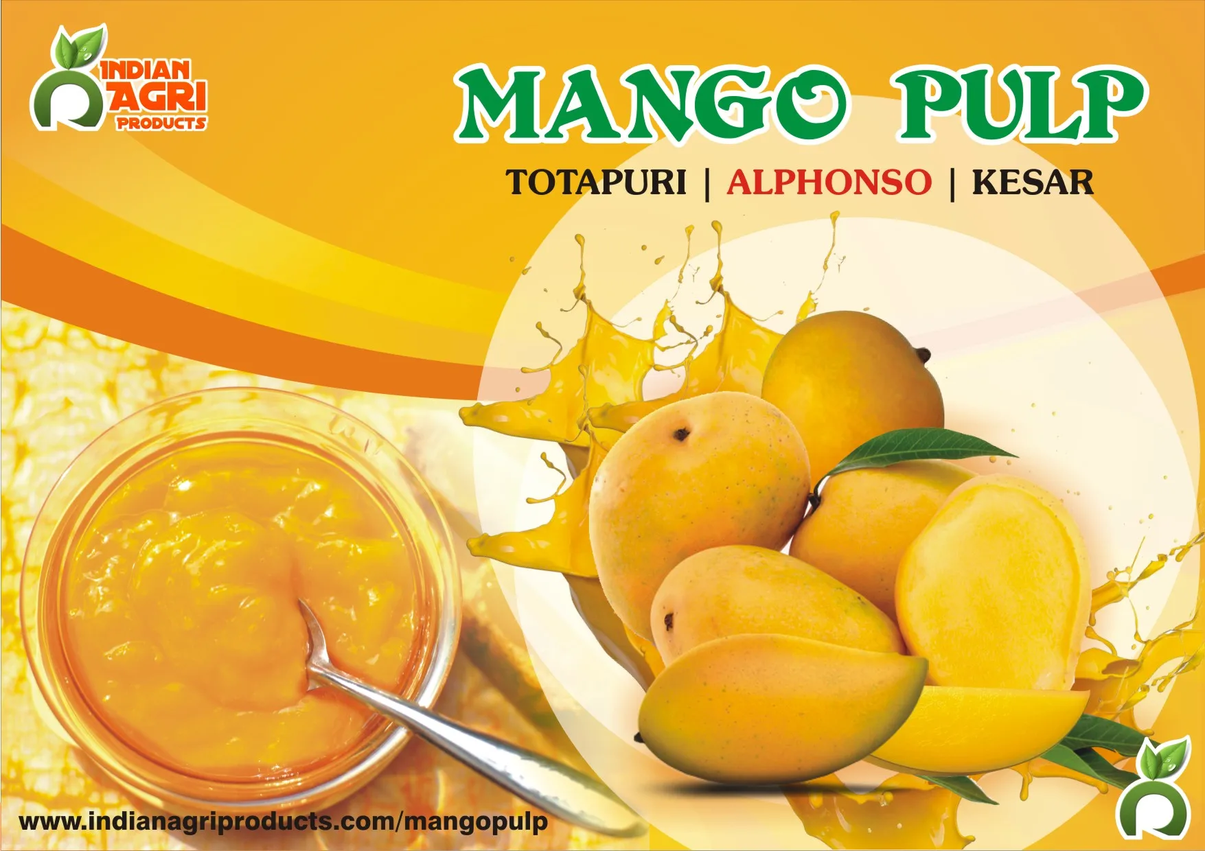 Wholesale Pure Alphonso Mangopulp in Tin Packing 3.1kg packing canned alphonso mango juice from fresh fruit MP 001