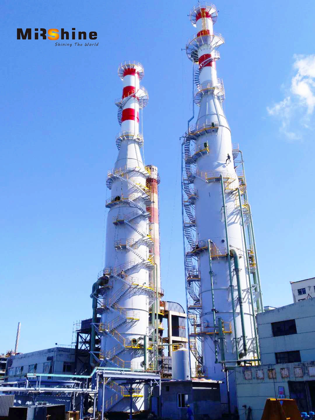 Low Maintenance Cost Limestone Gypsum FGD Process for Coal Coking Industrial/Gas environmental protection device