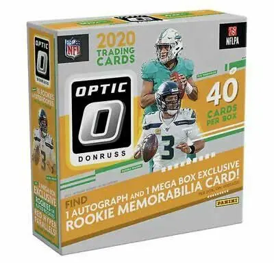 Buy 100 get 10 Original - Panini-N F L 2020 Donruss Optic Football Trading Card Blaster Box