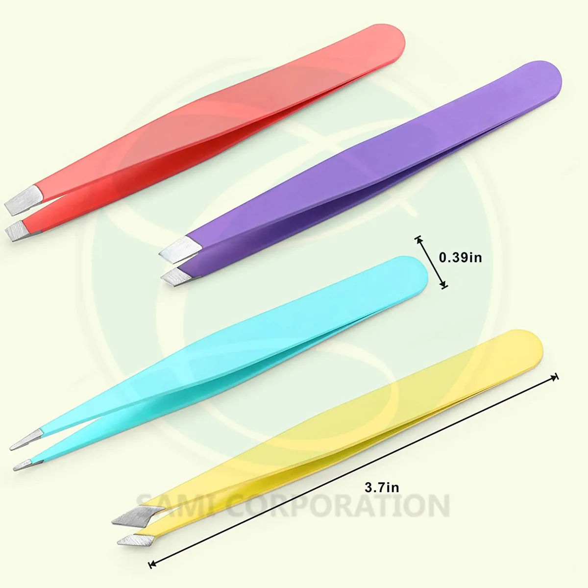 Stainless Steel Tweezers For Eyebrows Best Quality Stainless Steel New Eyebrow Beauty Cosmetic Tweezers By Sami Corporation