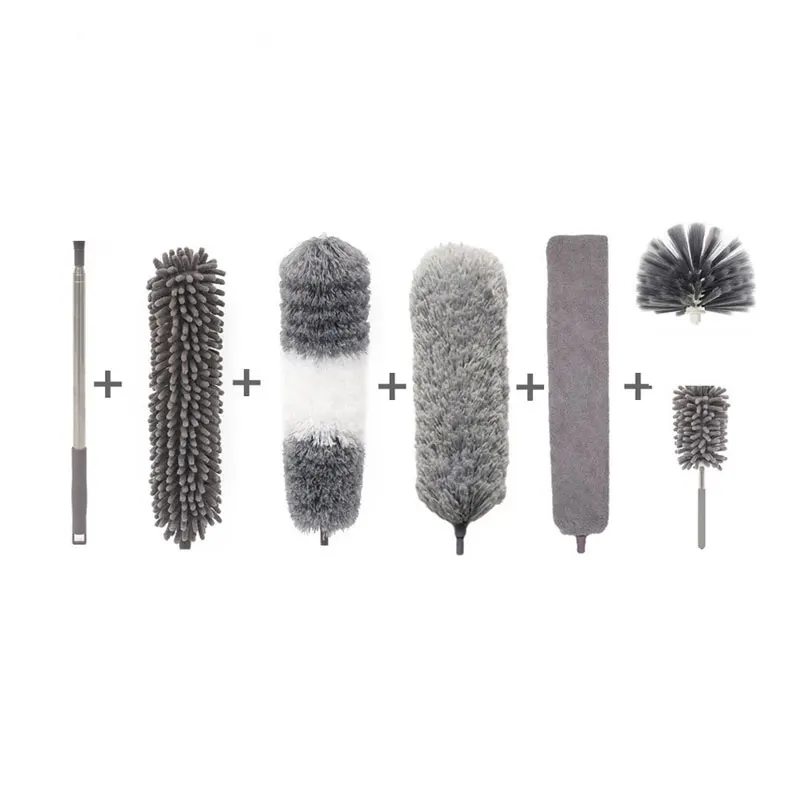 Innovation Manufacturing Long Car Microfiber Cleaning Handle Duster Dusting Brush