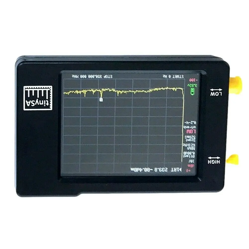 NEW SEALED PORTABLE TINYSA SPECTRUM ANALYZER,SEESII HANDHELD TINY FREQUENCY ANALYZER 100KHZ TO 960MHZ MF/HF/VHF UHF INPUT,SIGNAL