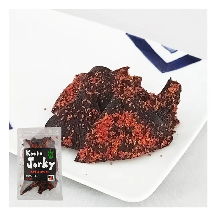 Lowest Cost Good Manufacturer Thick Nekombu Hot Spicy Flavor Nutrition Jerky Snacks Wholesale