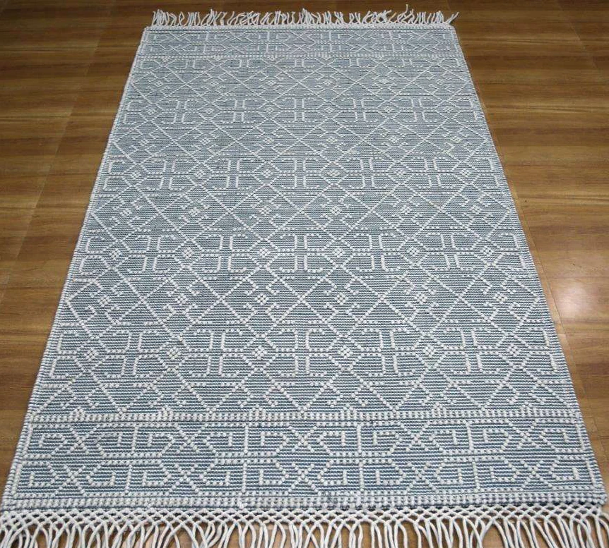 BEAUTIFUL HAND MADE CHIC OUTDOOR INDOOR RUG RECYCLABLE SUSTAINABLE PET YARN CARPET RUG