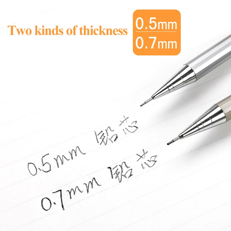 M & G MP1001 свободные 0 7 мм 5 3 вида цветов металлический механический карандаш для письма Набор рисования