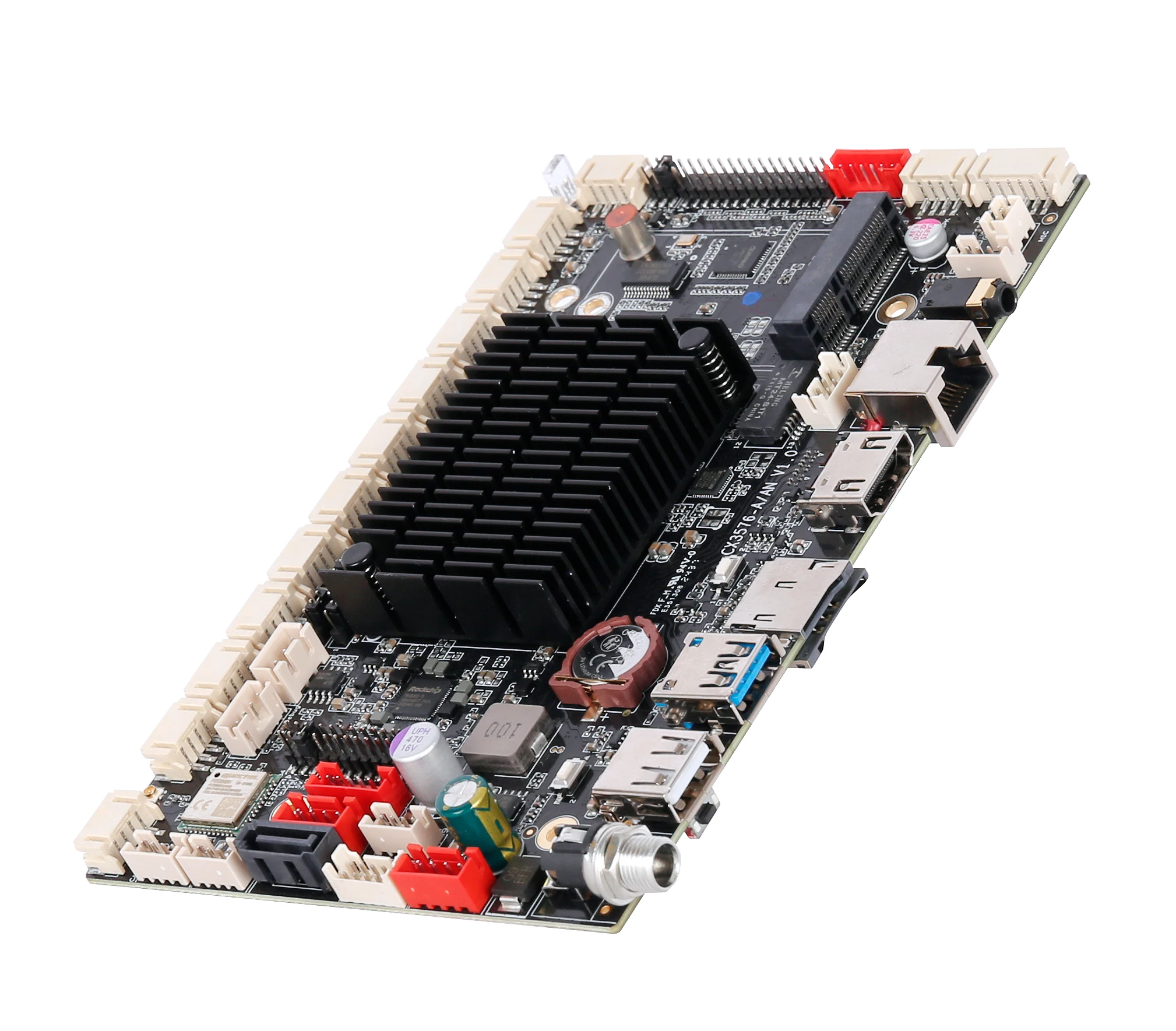 New Rockchip RK3576 Board 4G+32G Android14.0/Linux6.1/Ubuntu22.04 Octa Core AI NPU 6.0TOPS 4G/Wifi 4K HDMI RK3576 Motherboard