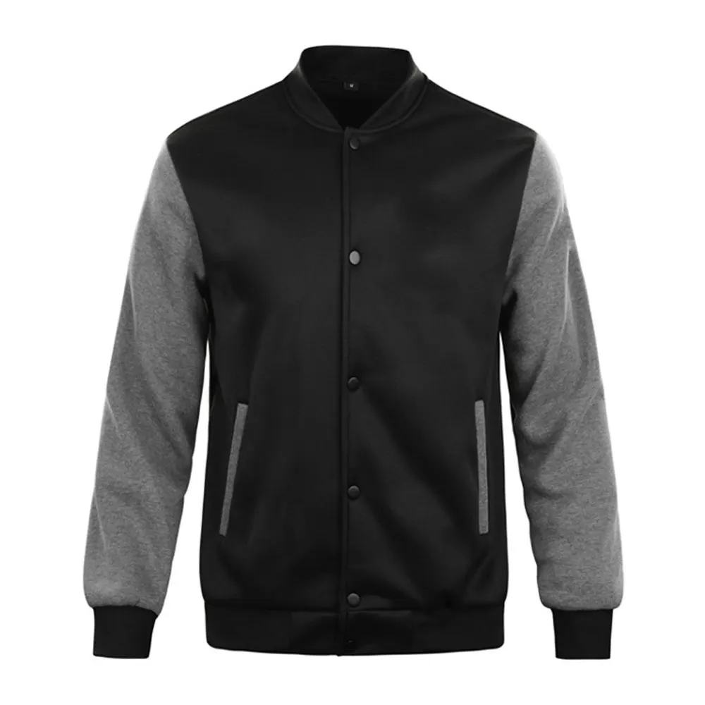New Best Quality Custom Made Adult And Youth Baseball Letterman Jacket Color Fleece Varsity Jacket For Men