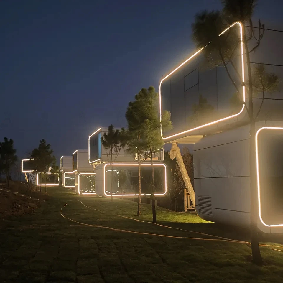 Customized Modular Homes Capsule House Prefab Homes Mobile 40FT Container House