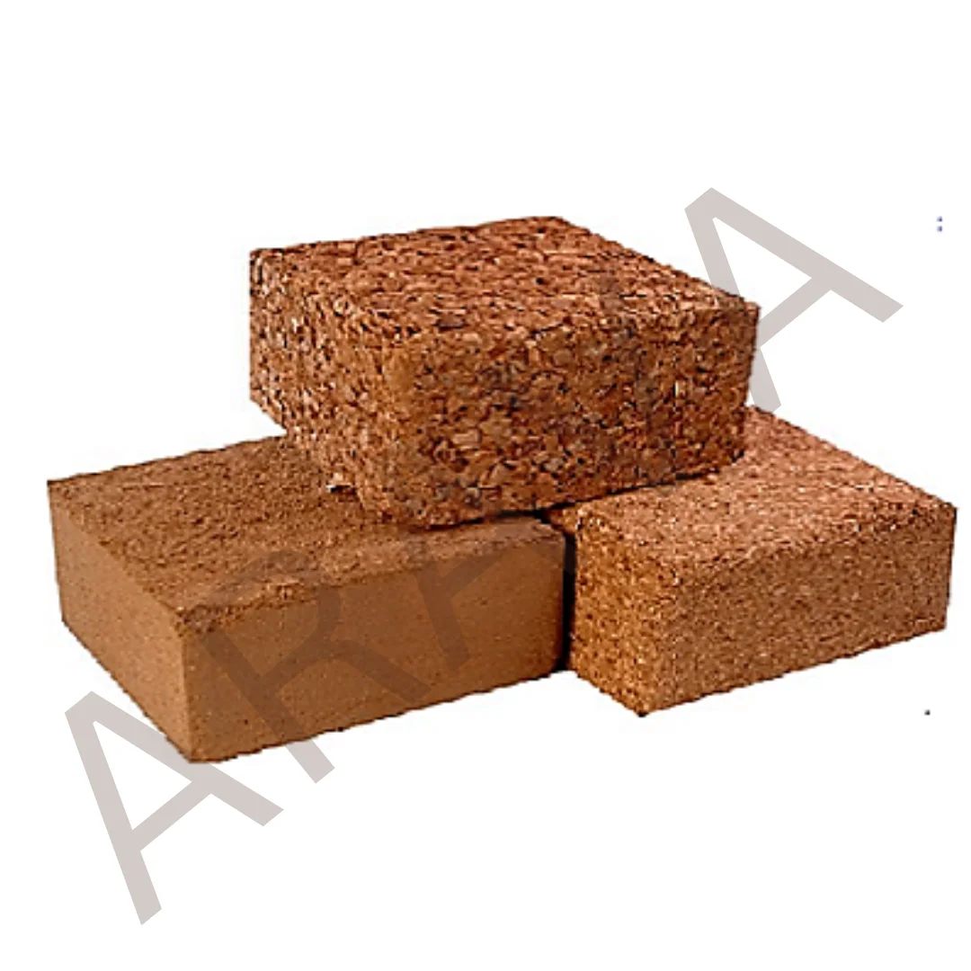 Coco Peat 5KG Block 100% Natural Compost Hydroponic Growing Media Premium Coir PH 5.5 - 6.8 Of High/Low Quality Cocopeat Block