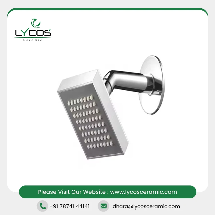 Luxury Home Bathroom Decor Round Overhead Shower Modern Rainfall Shower Set