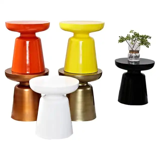 New Arrival Splendid Mushroom Side Table Home Living Room Furniture New Design Customized Colour Luxury Tea Table Coffee Tables