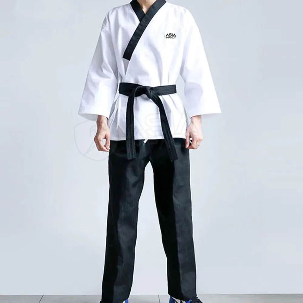 Professional Karate Uniform with Waistband Belt Taekwondo Suit For Women Men Training Clothes