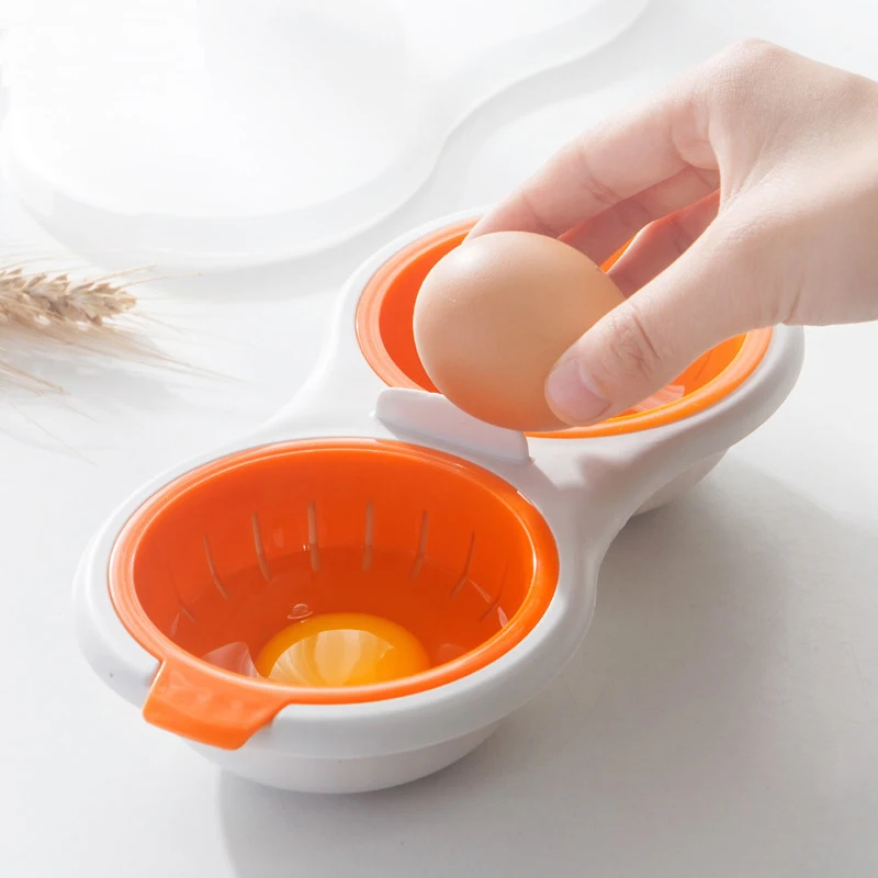 Affordable Price Wholesale Customized Easy Single Plastic Microwave Cup Egg Poacher
