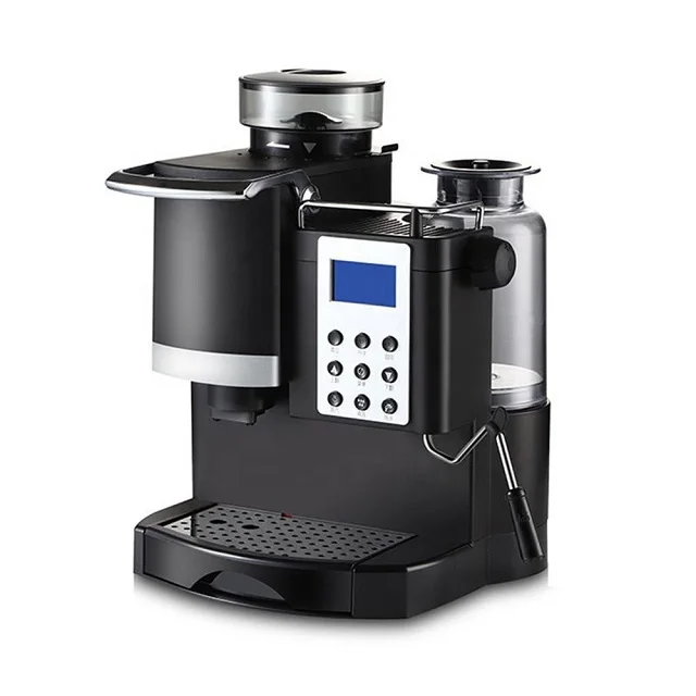 Drop Shipping Fully Automatic Touch Screen Coffee Machine Cappuccino latte Espresso Coffee Makers With Grinder