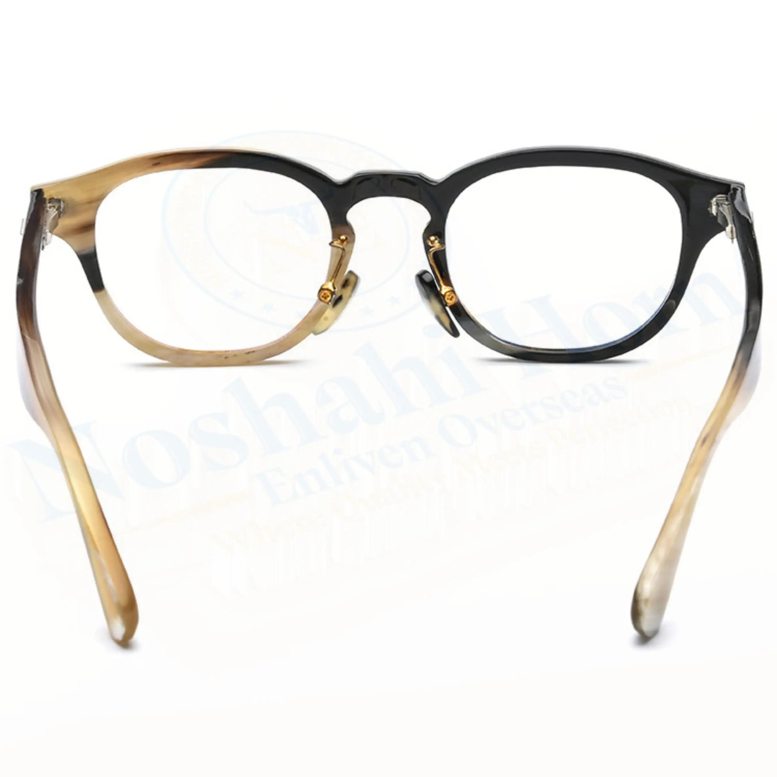 100% Genuine Horn Glasses R Buffalo Glasses Natural Buffalo Horn Eye glasses MADE BY NOSHAHI